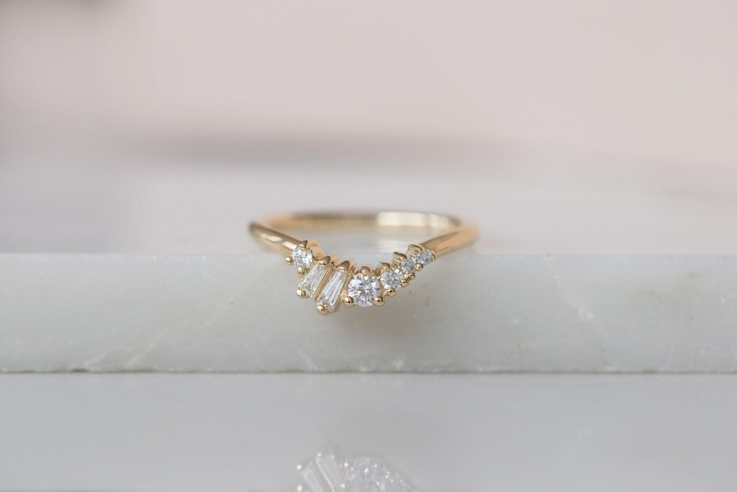 0.37 CT Round Full Eternity Lab Grown Diamond Wedding Band