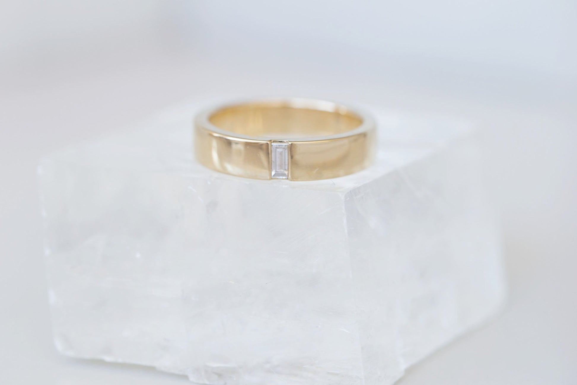0.37 CT Round Full Eternity Lab Grown Diamond Wedding Band