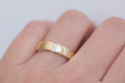 0.37 CT Round Full Eternity Lab Grown Diamond Wedding Band