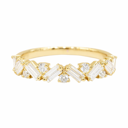 0.37 CT Round Full Eternity Lab Grown Diamond Wedding Band