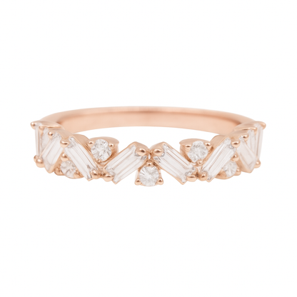 0.37 CT Round Full Eternity Lab Grown Diamond Wedding Band