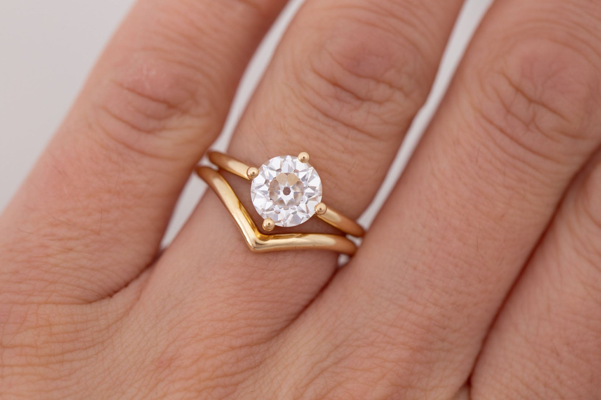 0.37 CT Round Full Eternity Lab Grown Diamond Wedding Band