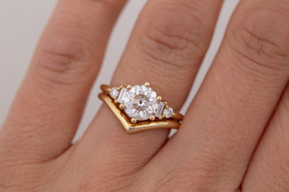 0.37 CT Round Full Eternity Lab Grown Diamond Wedding Band