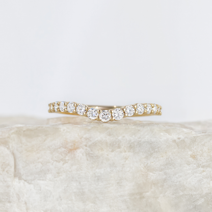 0.37 CT Round Full Eternity Lab Grown Diamond Wedding Band