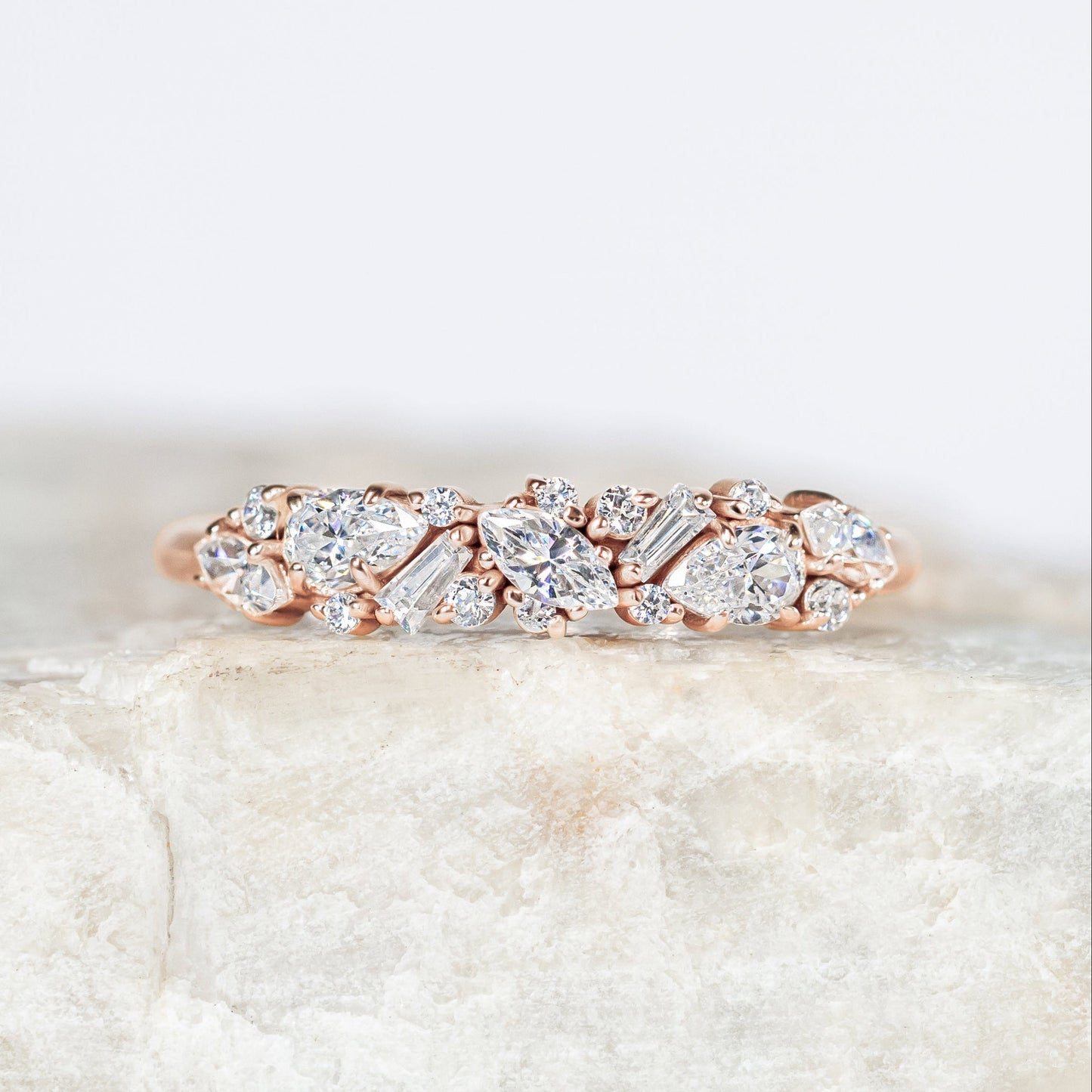 0.37 CT Round Full Eternity Lab Grown Diamond Wedding Band