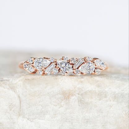 0.37 CT Round Full Eternity Lab Grown Diamond Wedding Band