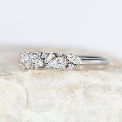 0.37 CT Round Full Eternity Lab Grown Diamond Wedding Band