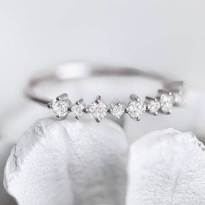 0.37 CT Round Full Eternity Lab Grown Diamond Wedding Band