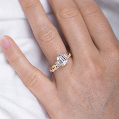0.37 CT Round Full Eternity Lab Grown Diamond Wedding Band