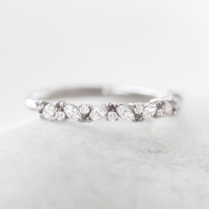 0.37 CT Round Full Eternity Lab Grown Diamond Wedding Band