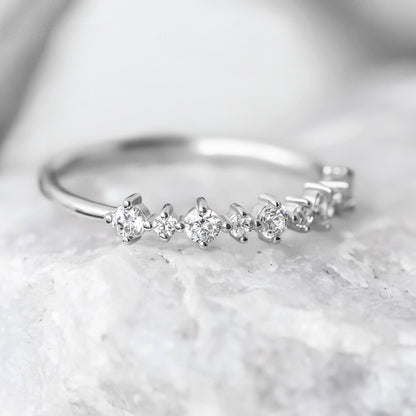 0.37 CT Round Full Eternity Lab Grown Diamond Wedding Band