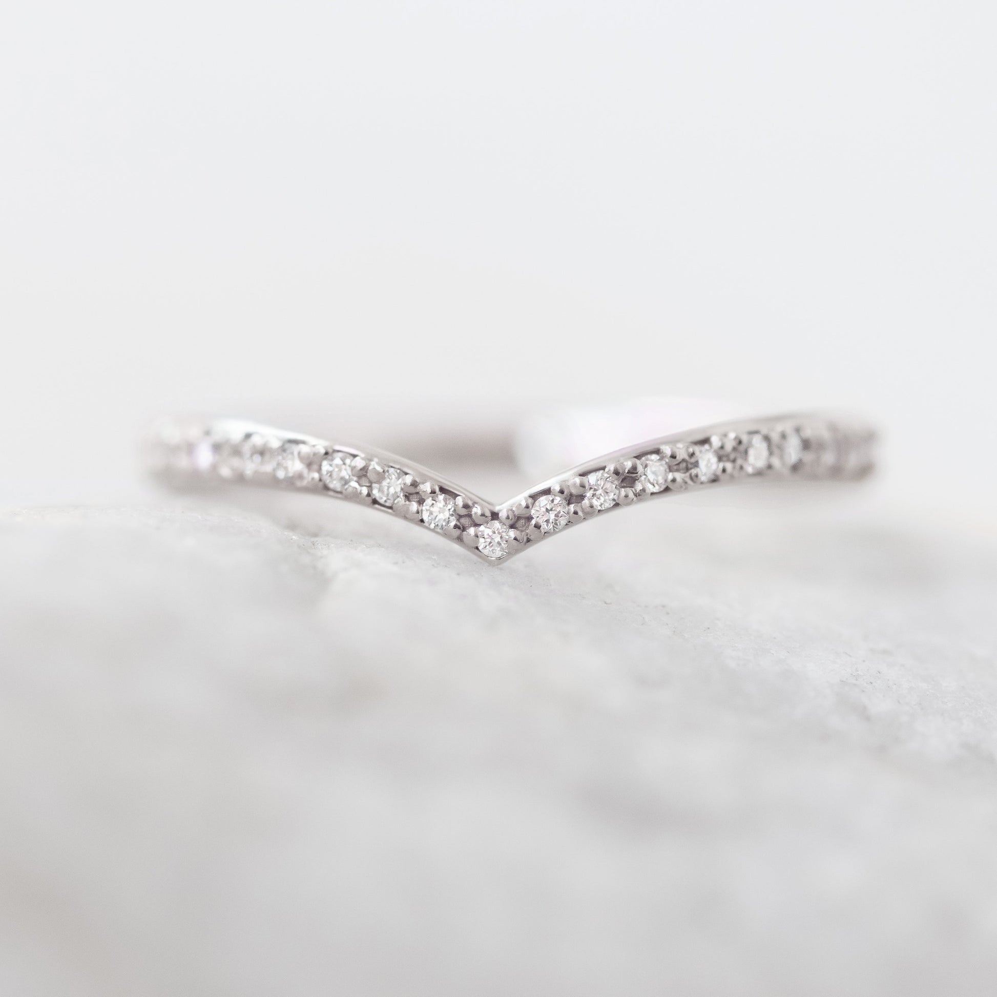 0.37 CT Round Full Eternity Lab Grown Diamond Wedding Band