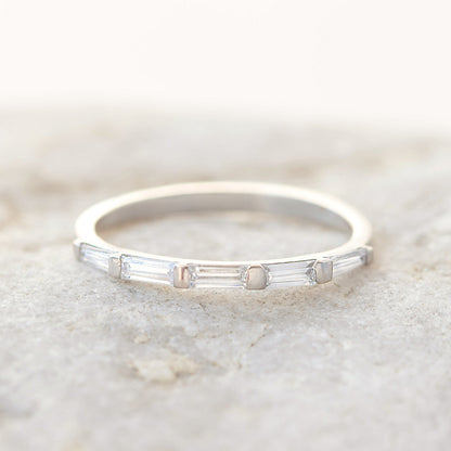 0.37 CT Round Full Eternity Lab Grown Diamond Wedding Band
