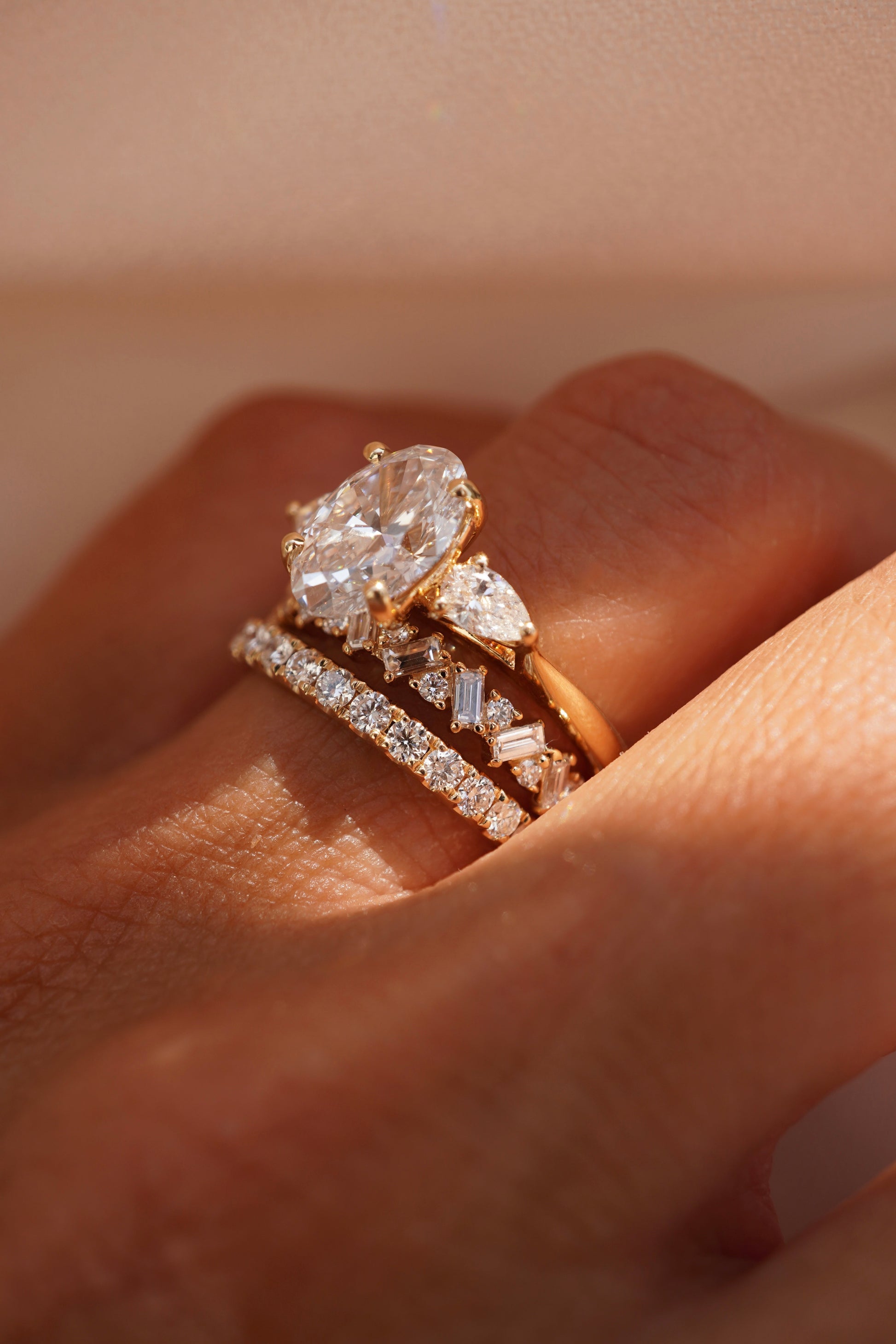 0.37 CT Round Full Eternity Lab Grown Diamond Wedding Band