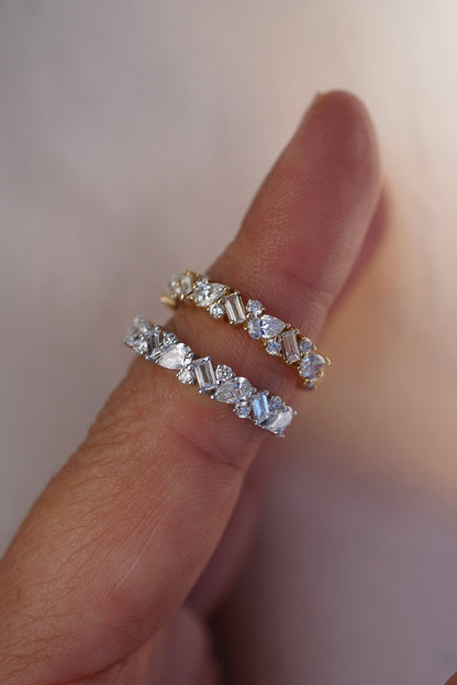 0.37 CT Round Full Eternity Lab Grown Diamond Wedding Band