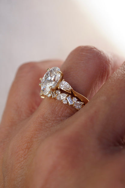 0.37 CT Round Full Eternity Lab Grown Diamond Wedding Band