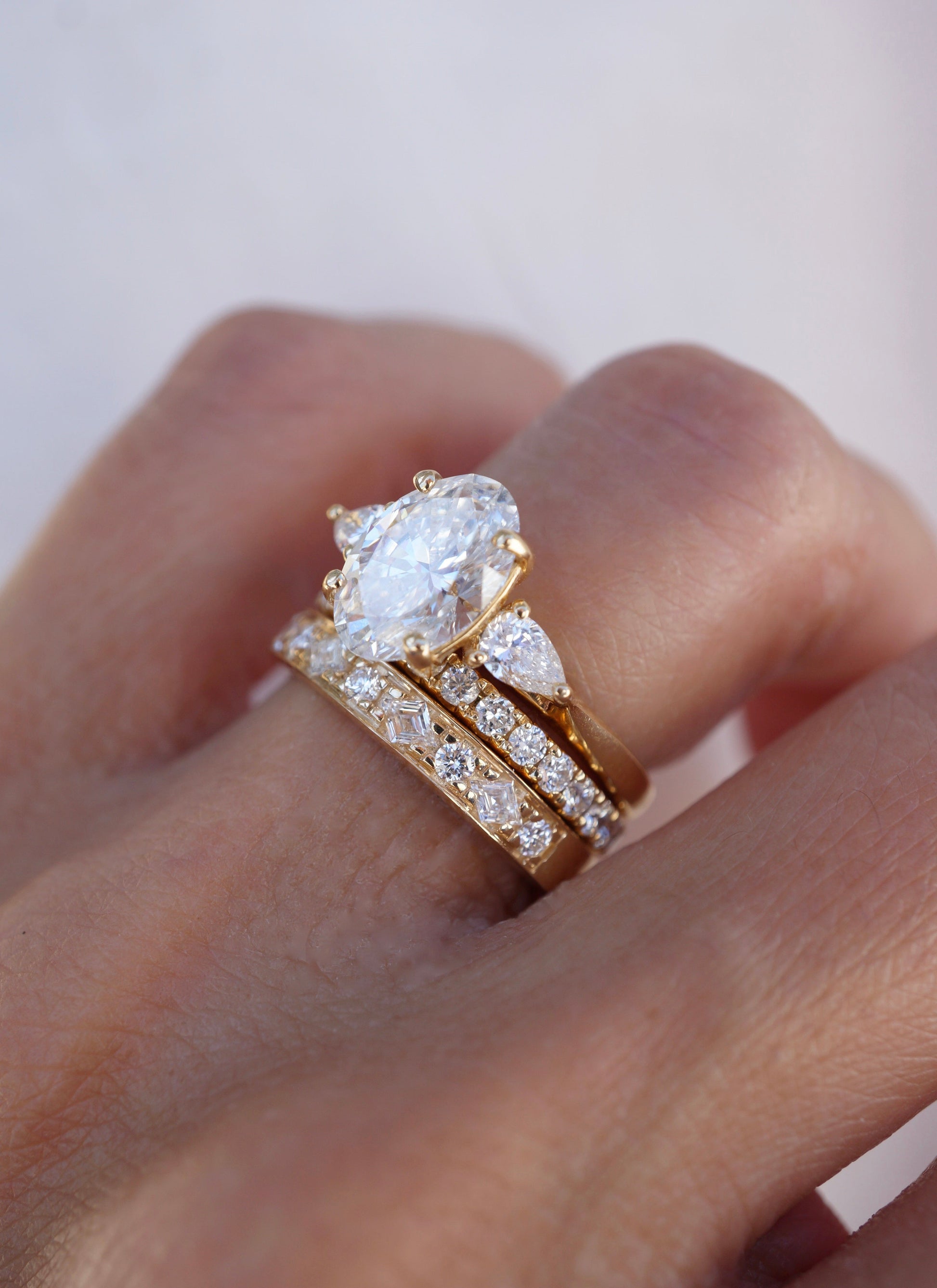 0.37 CT Round Full Eternity Lab Grown Diamond Wedding Band