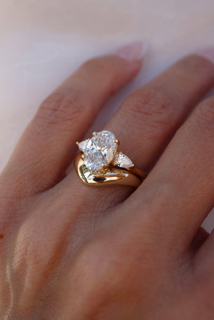 0.37 CT Round Full Eternity Lab Grown Diamond Wedding Band