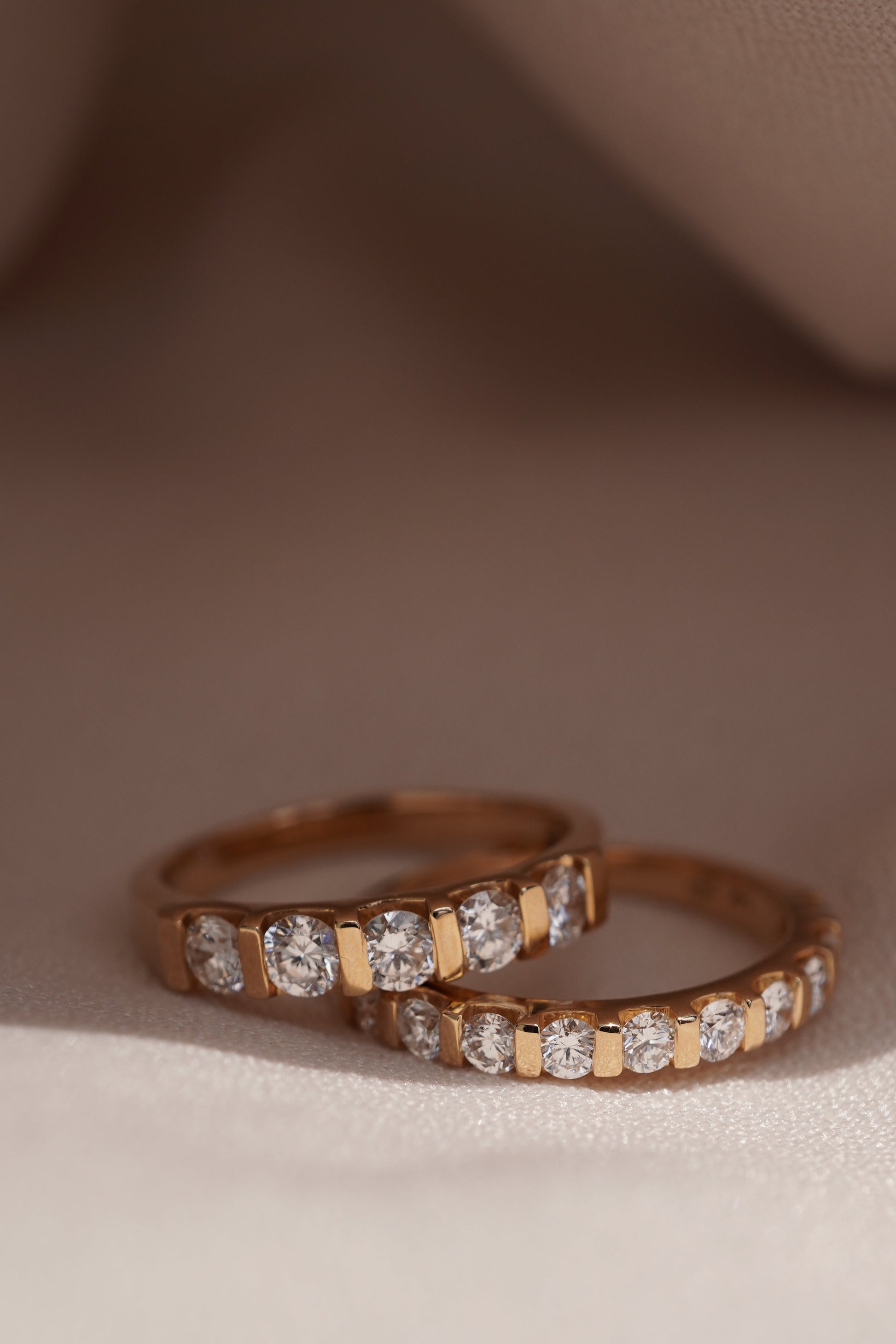 0.37 CT Round Full Eternity Lab Grown Diamond Wedding Band