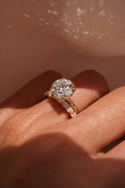 0.37 CT Round Full Eternity Lab Grown Diamond Wedding Band
