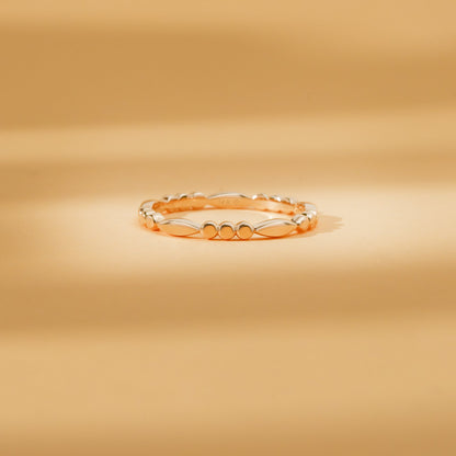 0.37 CT Round Full Eternity Lab Grown Diamond Wedding Band