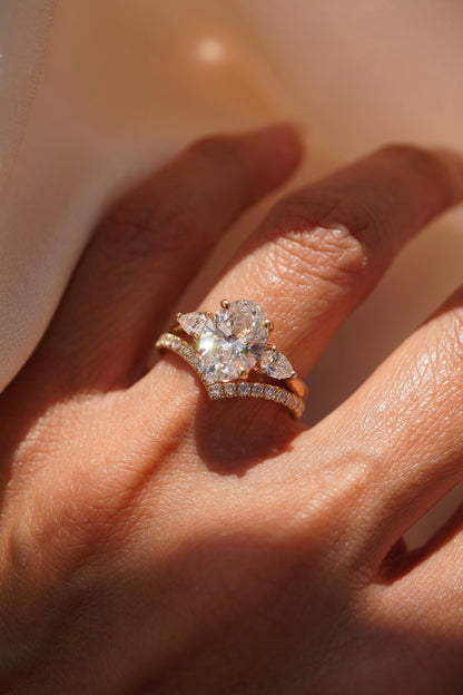 0.37 CT Round Full Eternity Lab Grown Diamond Wedding Band