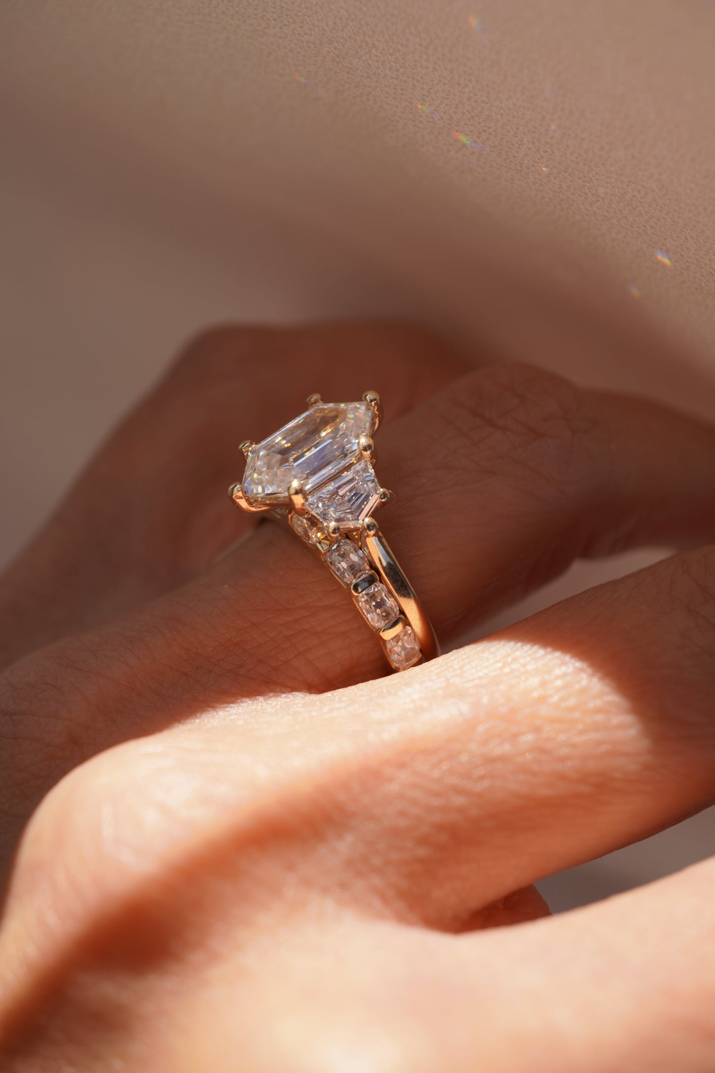 0.37 CT Round Full Eternity Lab Grown Diamond Wedding Band