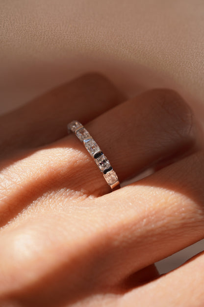 0.37 CT Round Full Eternity Lab Grown Diamond Wedding Band