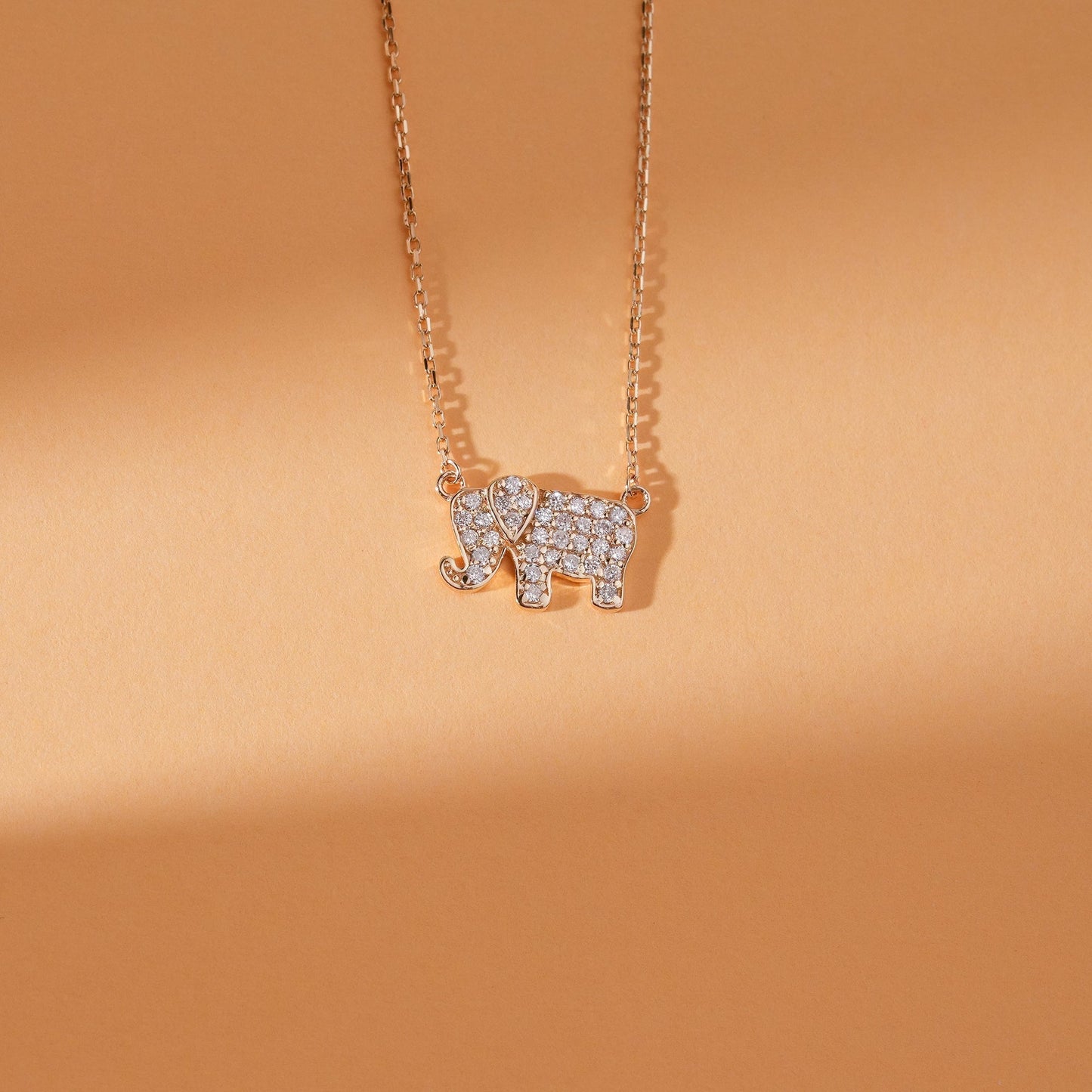1.0 CT Round Bezel Solitaire Lab Grown Diamond Necklace