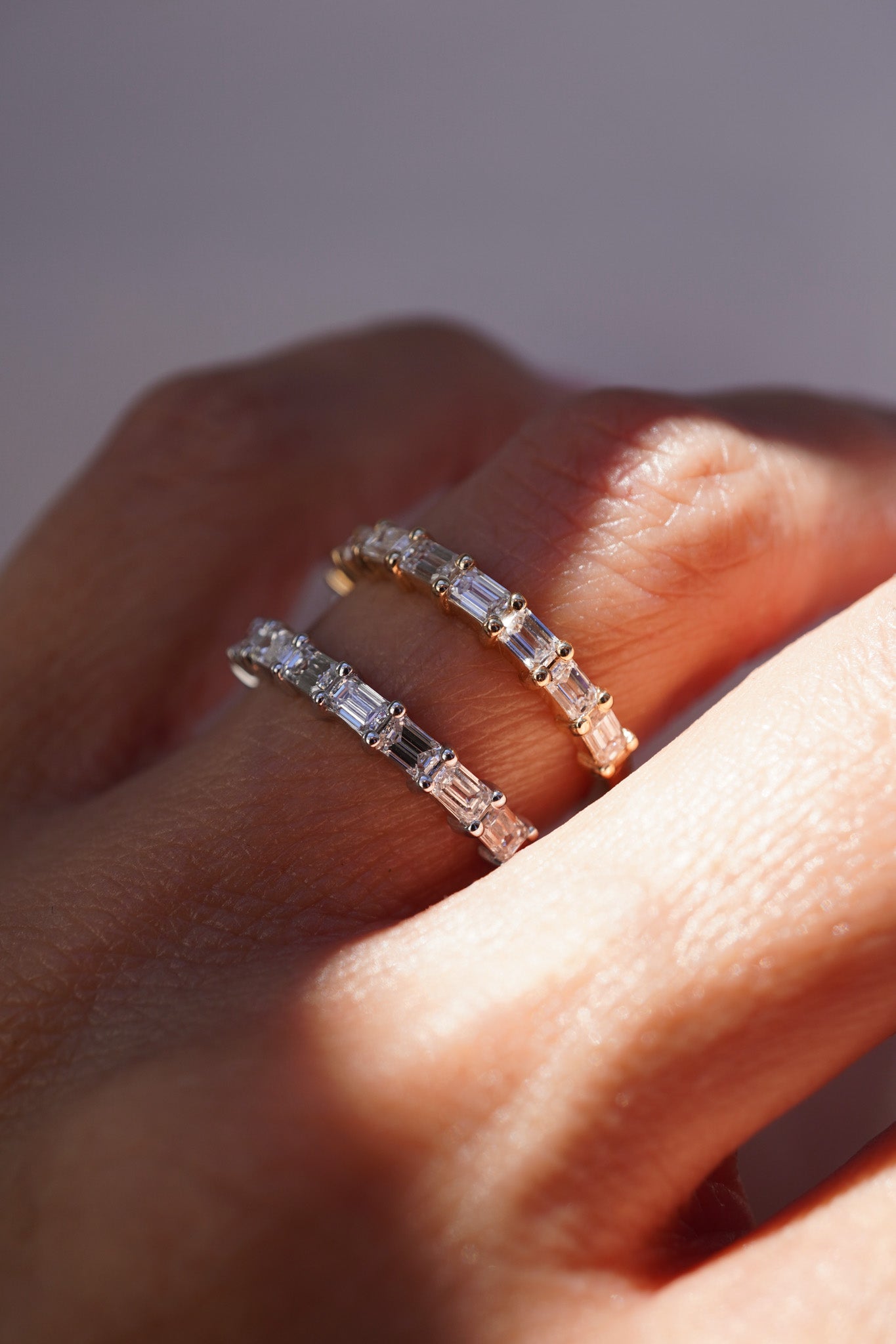 0.37 CT Round Full Eternity Lab Grown Diamond Wedding Band
