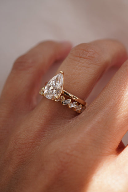 0.37 CT Round Full Eternity Lab Grown Diamond Wedding Band