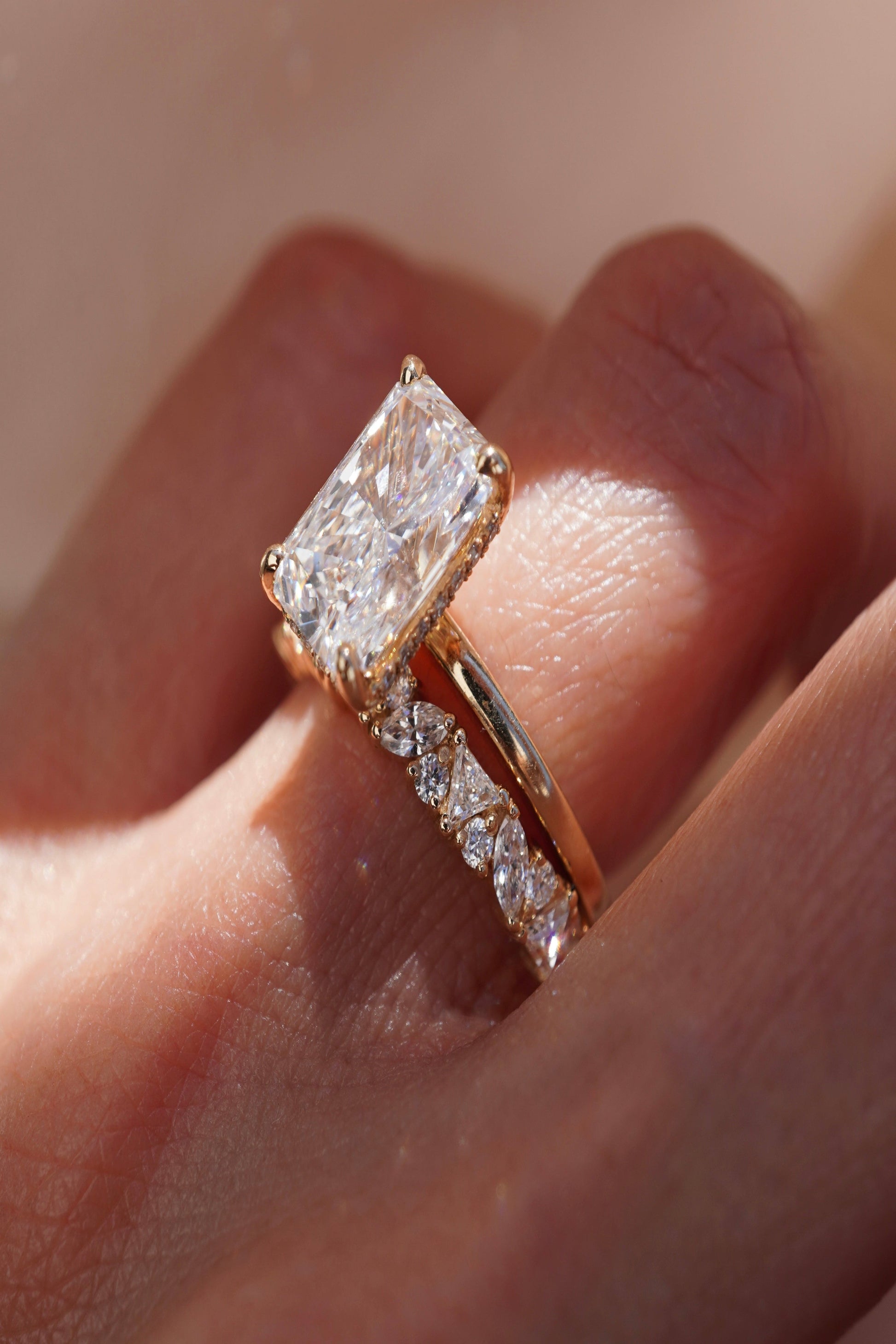0.37 CT Round Full Eternity Lab Grown Diamond Wedding Band