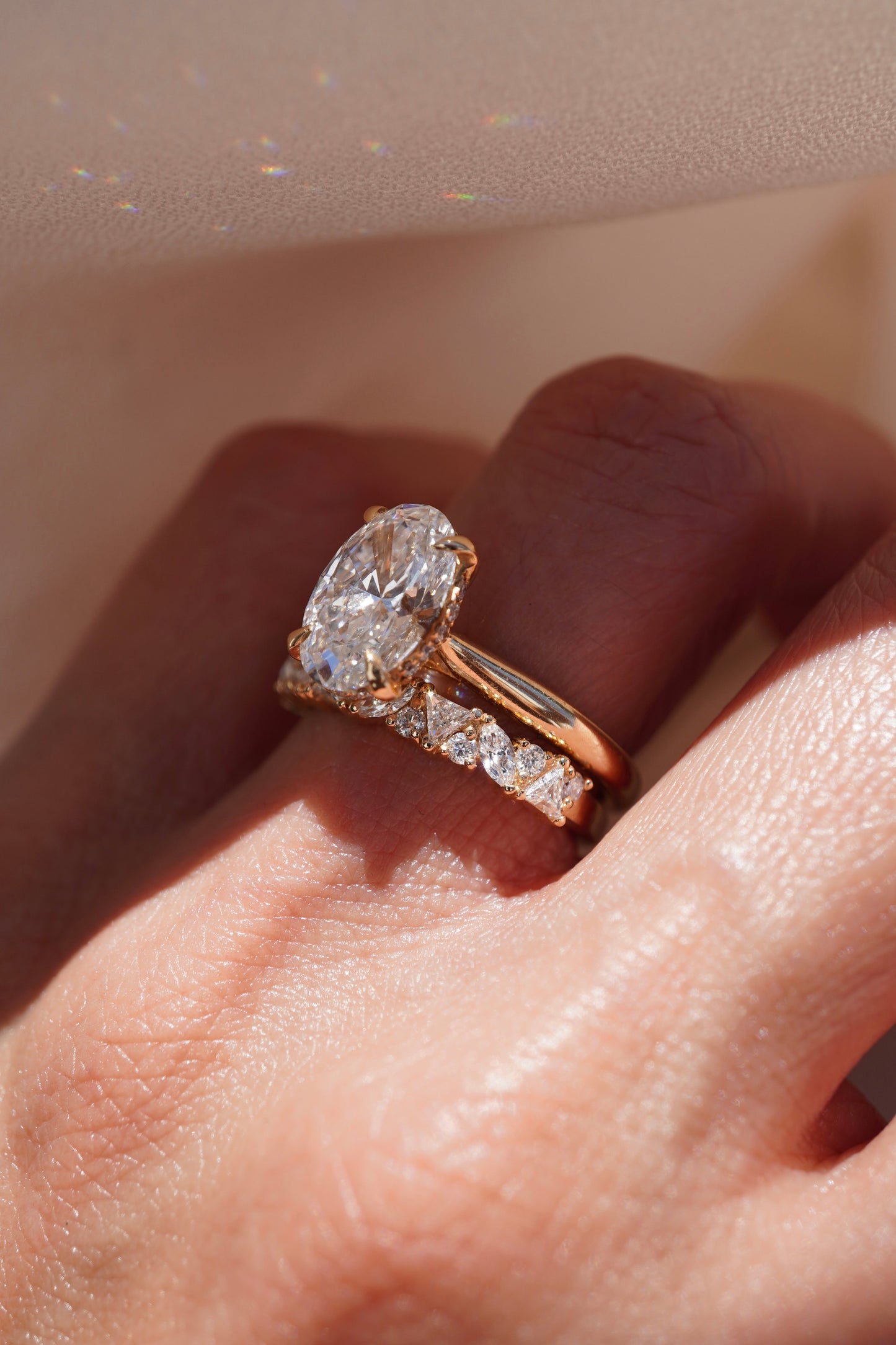 0.37 CT Round Full Eternity Lab Grown Diamond Wedding Band