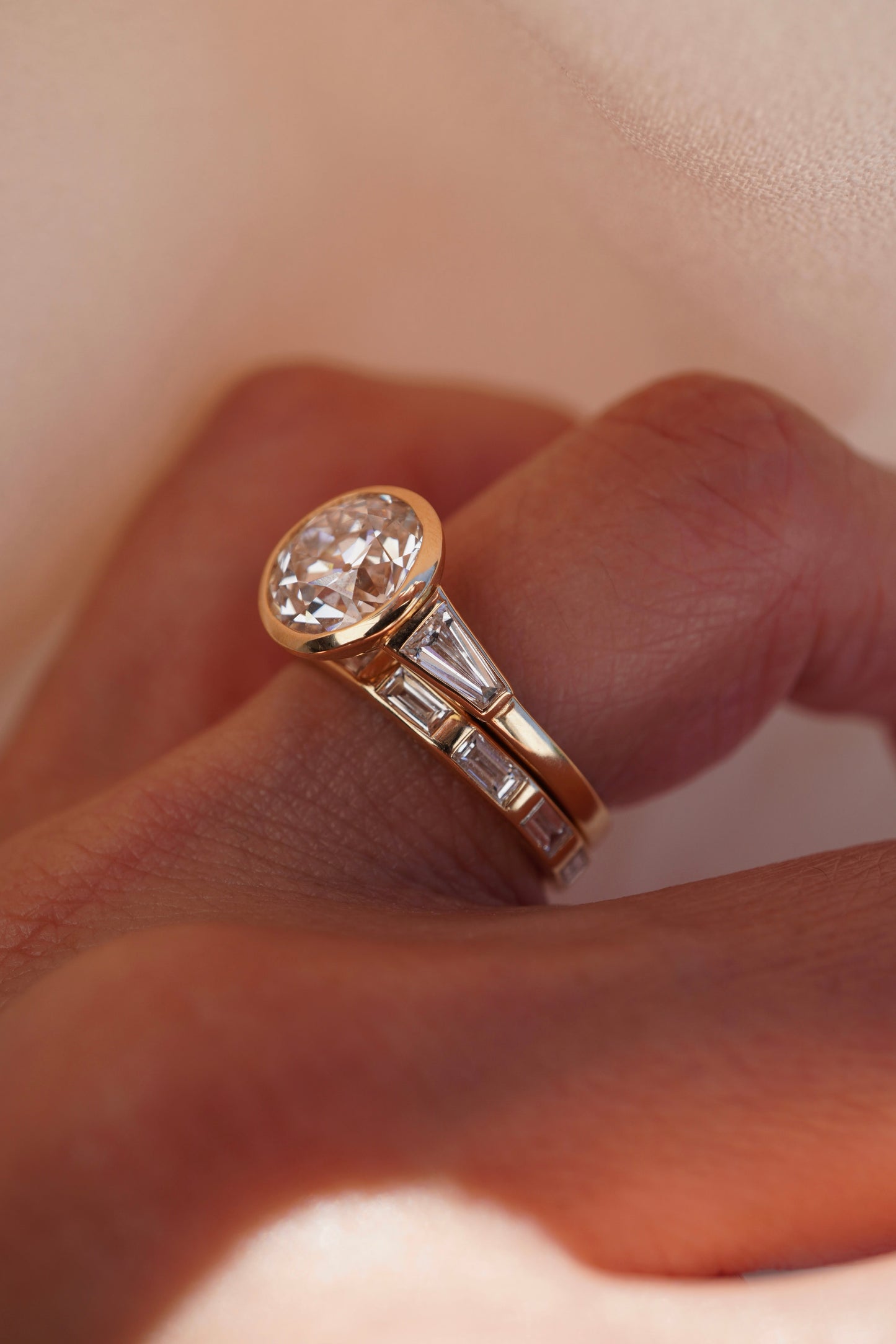 0.37 CT Round Full Eternity Lab Grown Diamond Wedding Band