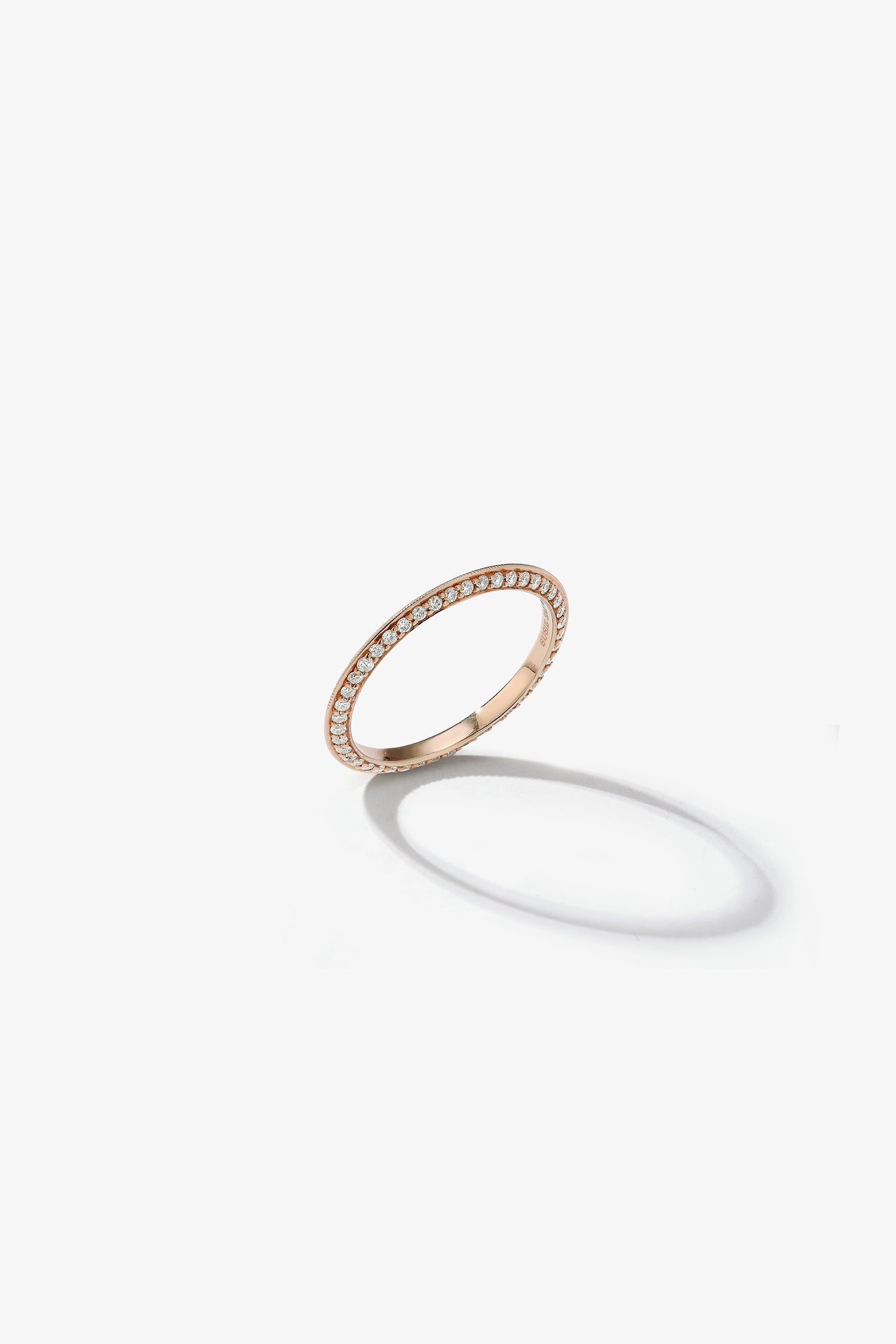 0.37 CT Round Full Eternity Lab Grown Diamond Wedding Band