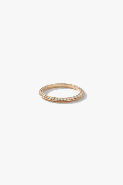 0.37 CT Round Full Eternity Lab Grown Diamond Wedding Band