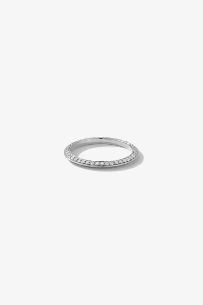 0.37 CT Round Full Eternity Lab Grown Diamond Wedding Band