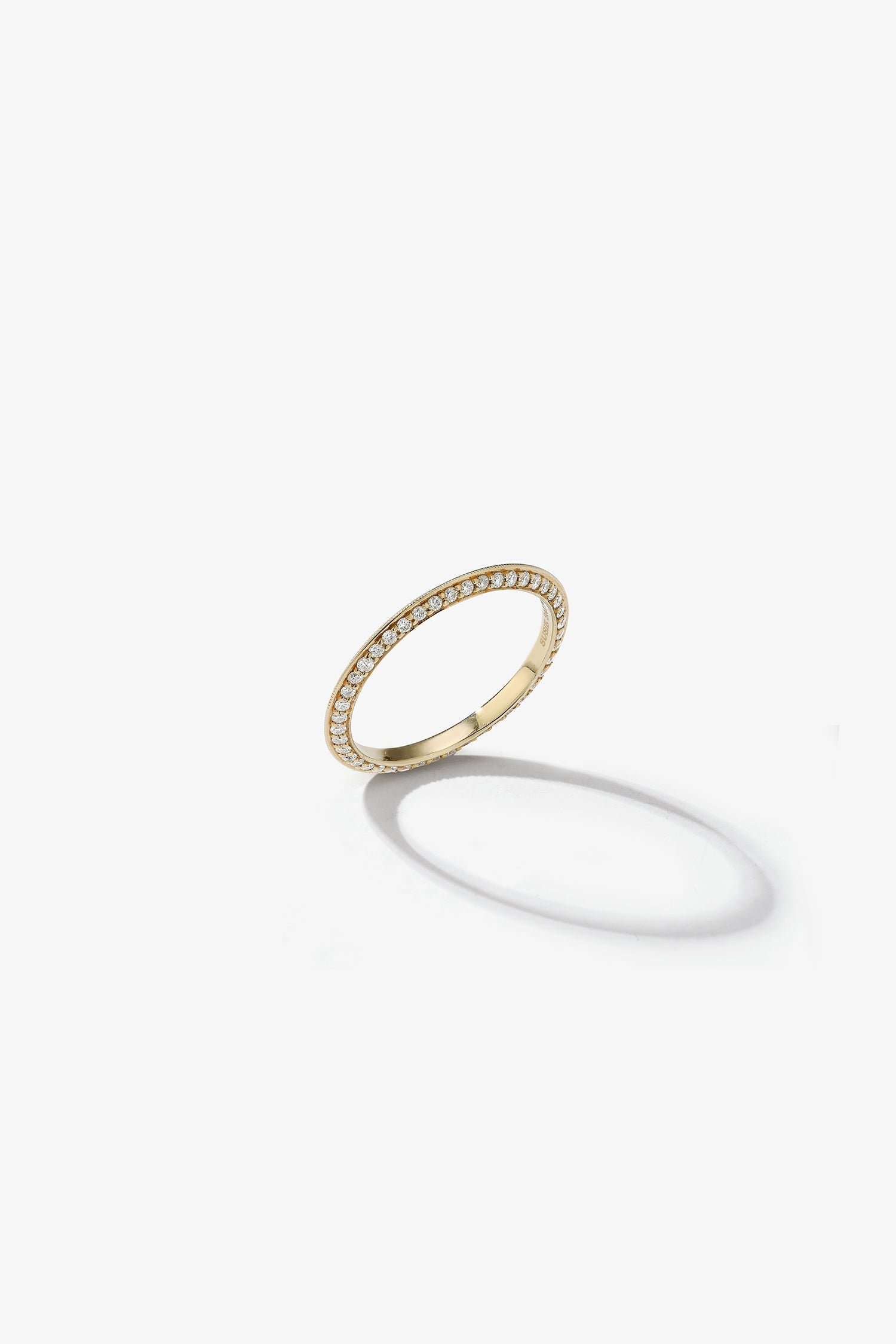 0.37 CT Round Full Eternity Lab Grown Diamond Wedding Band