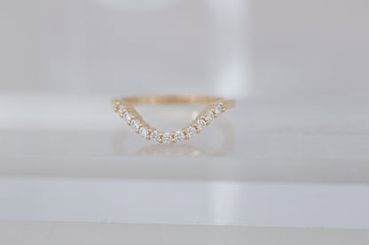 0.37 CT Round Full Eternity Lab Grown Diamond Wedding Band