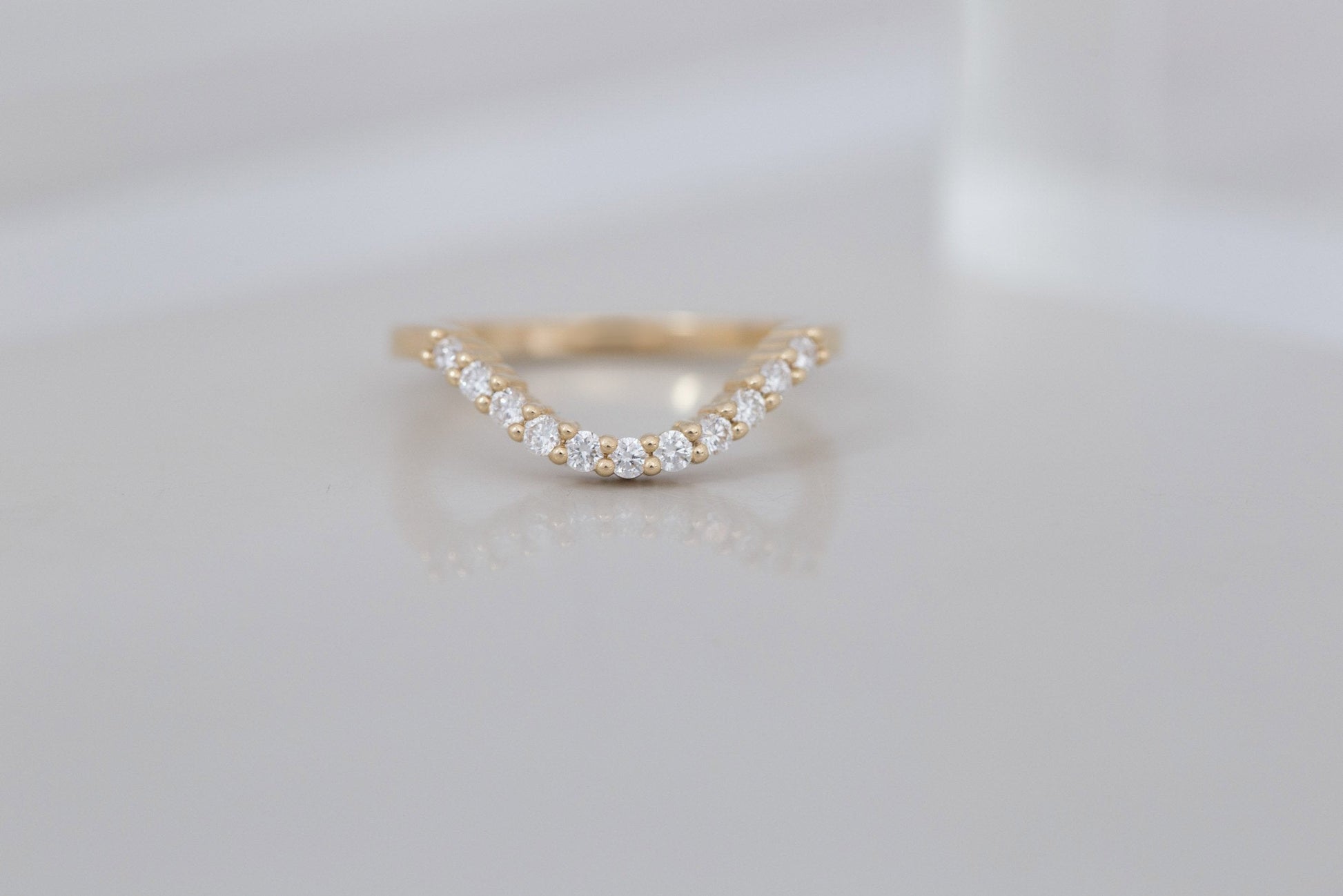 0.37 CT Round Full Eternity Lab Grown Diamond Wedding Band