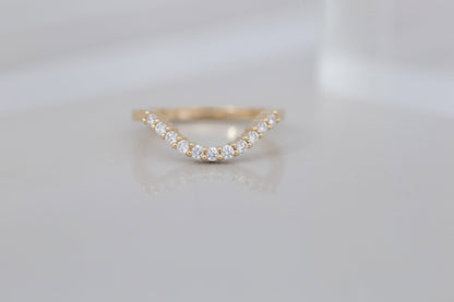 0.37 CT Round Full Eternity Lab Grown Diamond Wedding Band