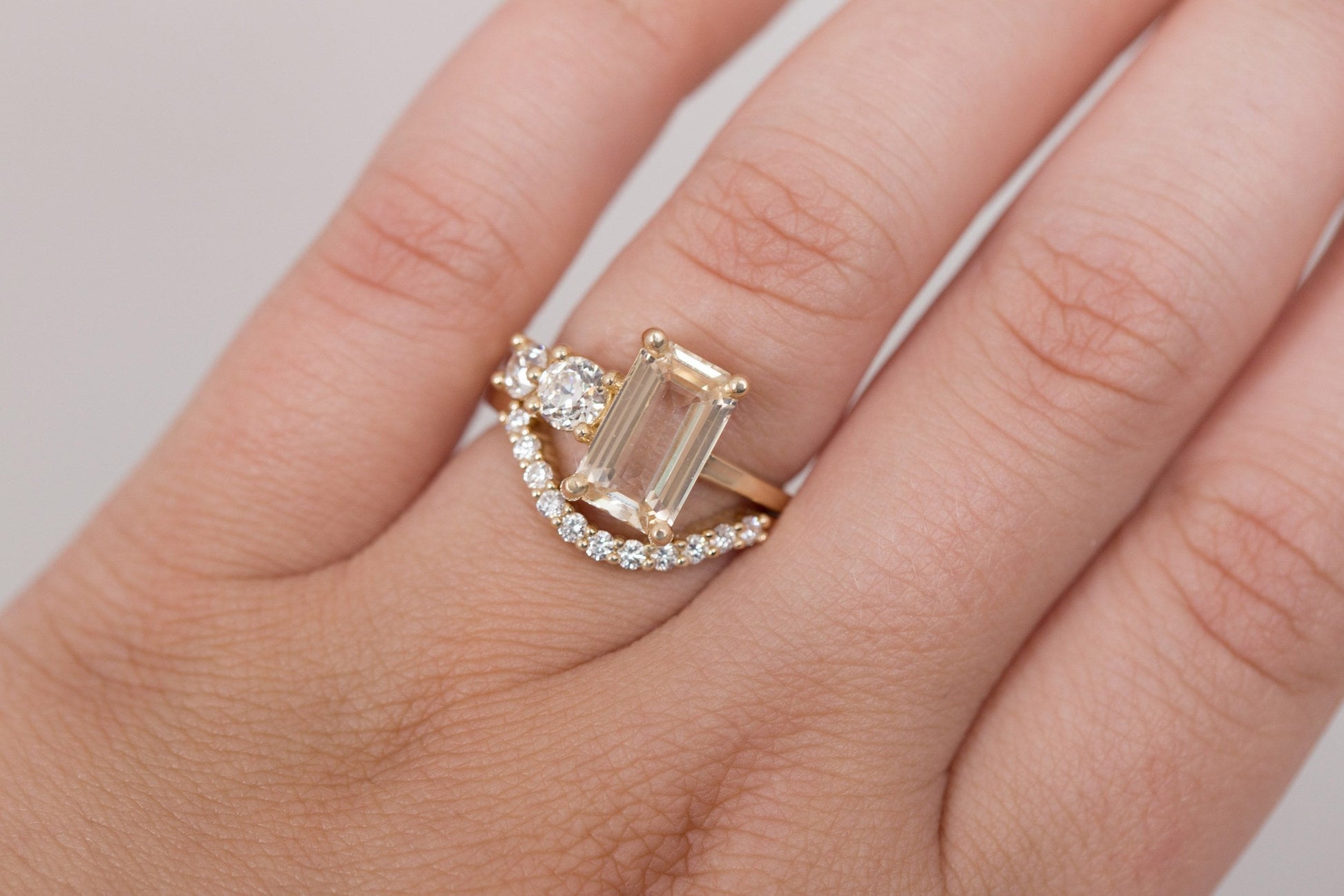 0.37 CT Round Full Eternity Lab Grown Diamond Wedding Band