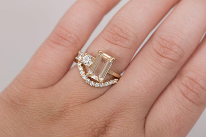 0.37 CT Round Full Eternity Lab Grown Diamond Wedding Band