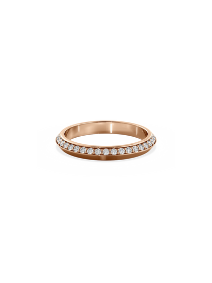 0.37 CT Round Full Eternity Lab Grown Diamond Wedding Band
