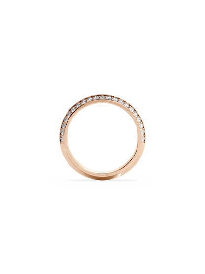 0.37 CT Round Full Eternity Lab Grown Diamond Wedding Band