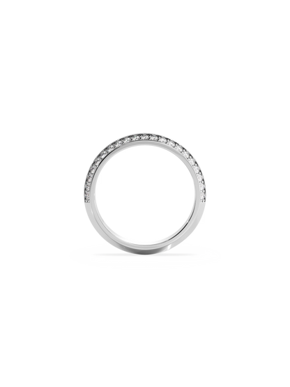 0.37 CT Round Full Eternity Lab Grown Diamond Wedding Band