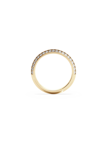 0.37 CT Round Full Eternity Lab Grown Diamond Wedding Band
