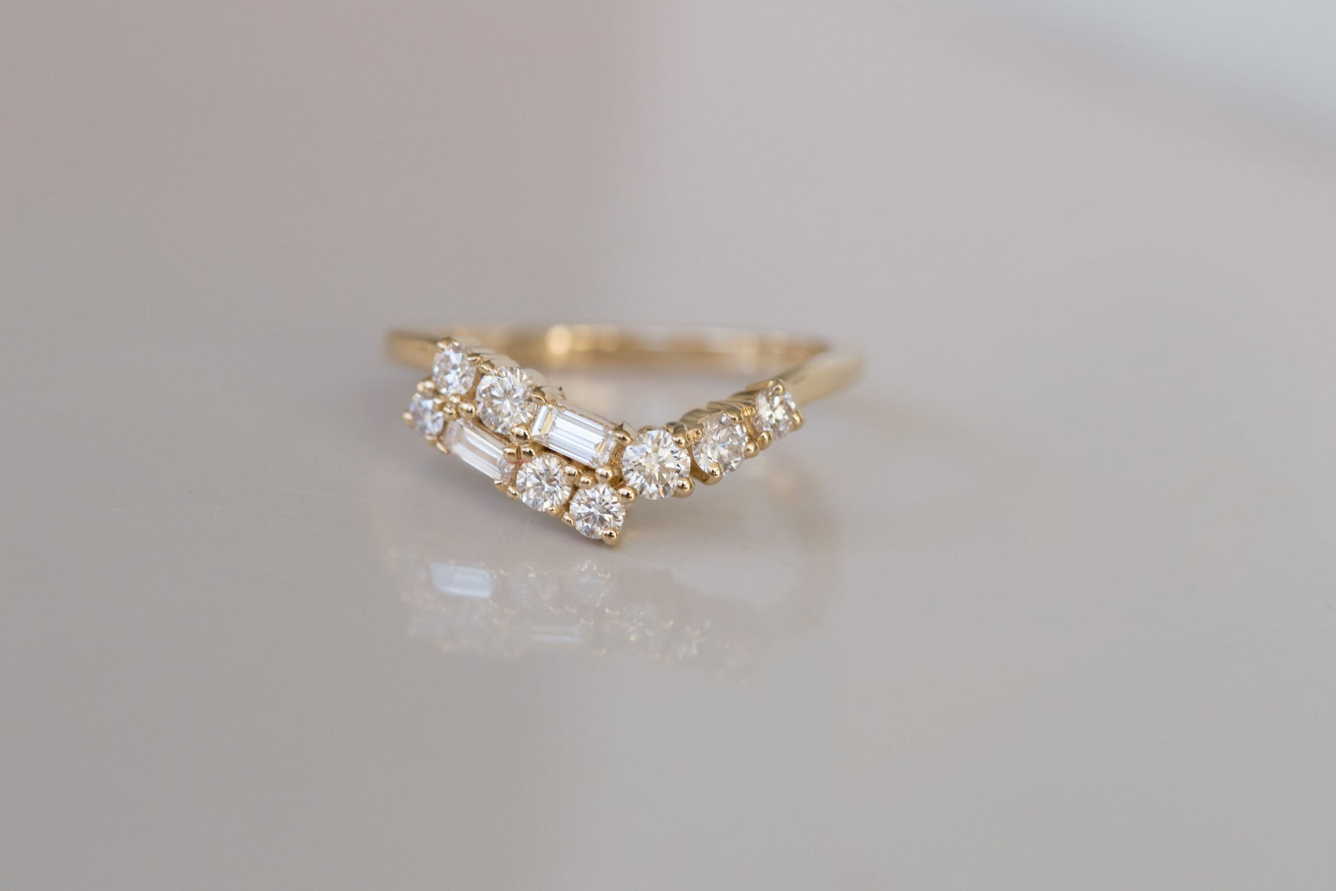 0.37 CT Round Full Eternity Lab Grown Diamond Wedding Band