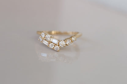0.37 CT Round Full Eternity Lab Grown Diamond Wedding Band