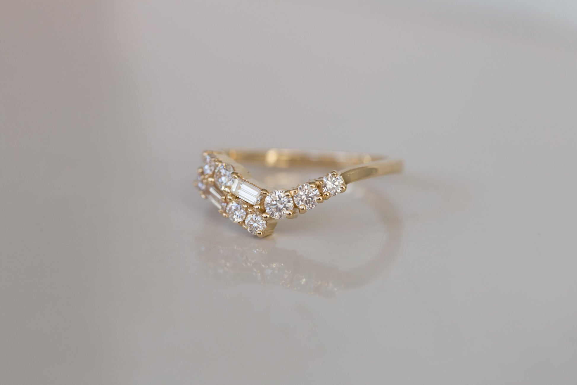 0.37 CT Round Full Eternity Lab Grown Diamond Wedding Band